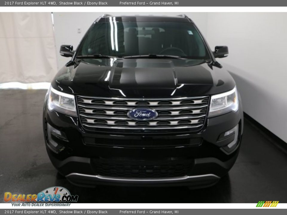 2017 Ford Explorer XLT 4WD Shadow Black / Ebony Black Photo #7