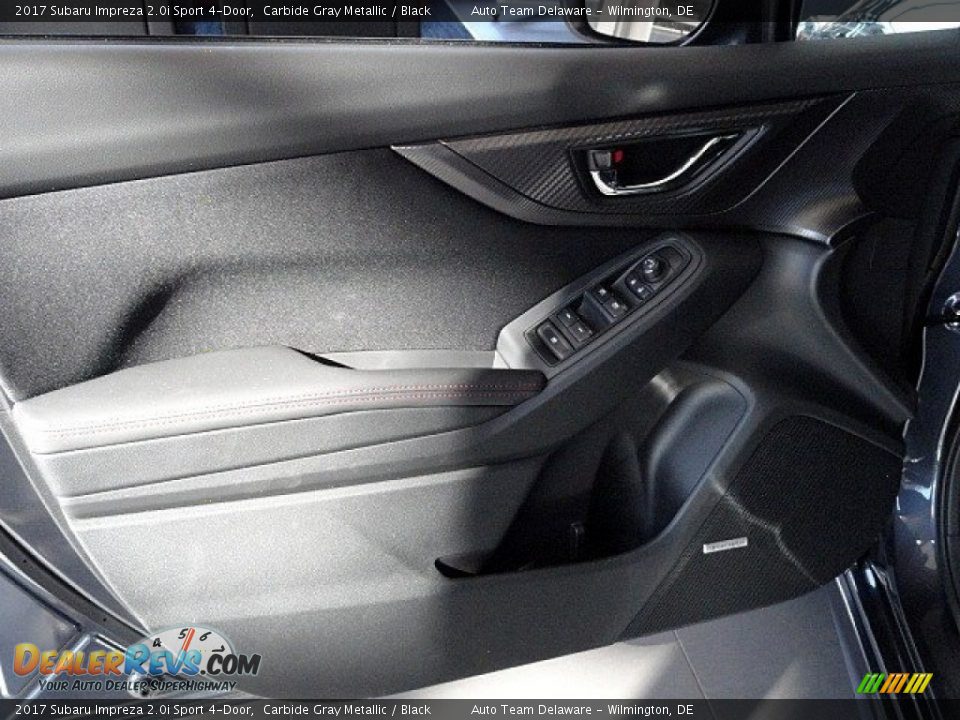 2017 Subaru Impreza 2.0i Sport 4-Door Carbide Gray Metallic / Black Photo #10