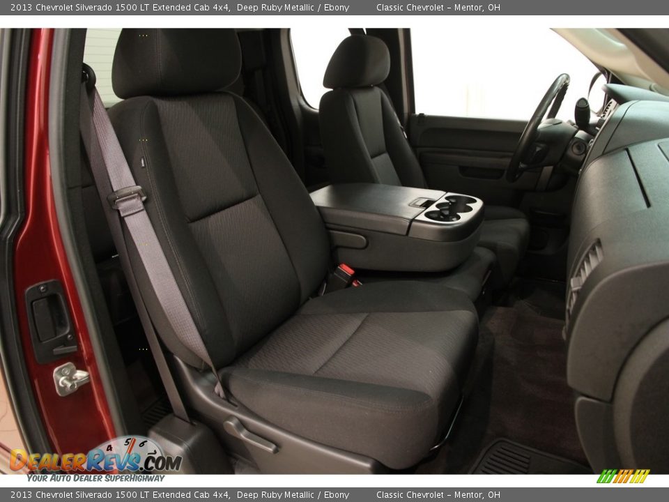 2013 Chevrolet Silverado 1500 LT Extended Cab 4x4 Deep Ruby Metallic / Ebony Photo #10