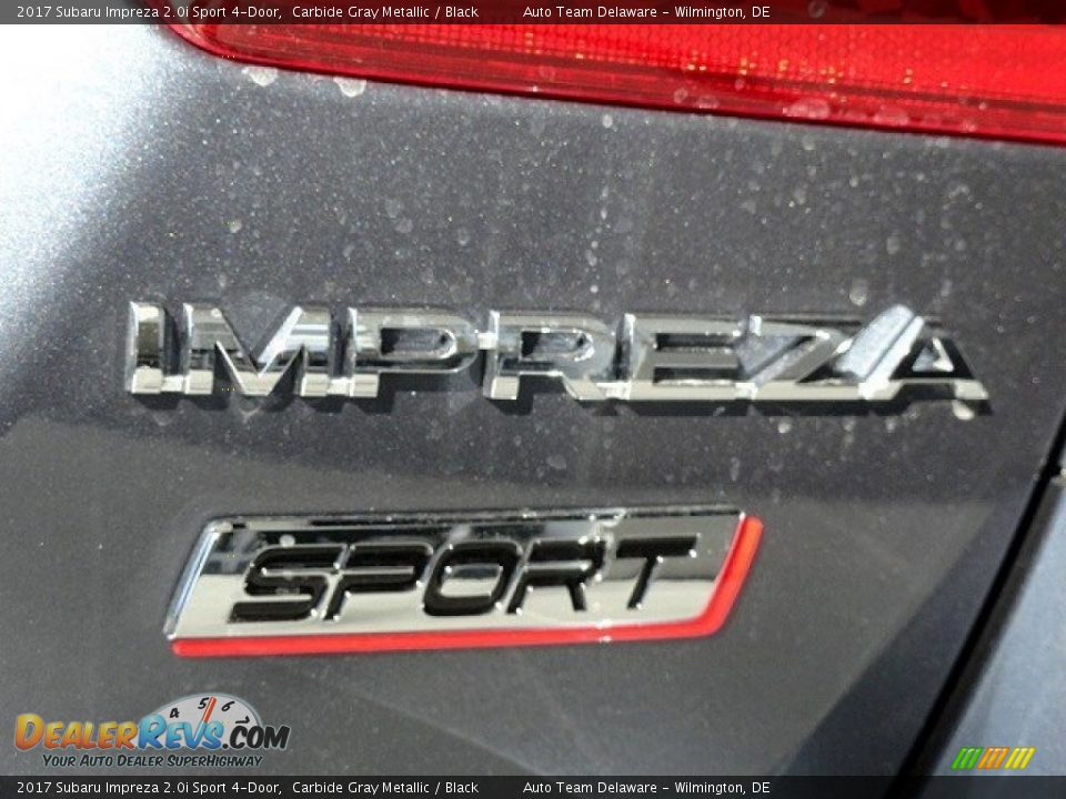 2017 Subaru Impreza 2.0i Sport 4-Door Carbide Gray Metallic / Black Photo #29