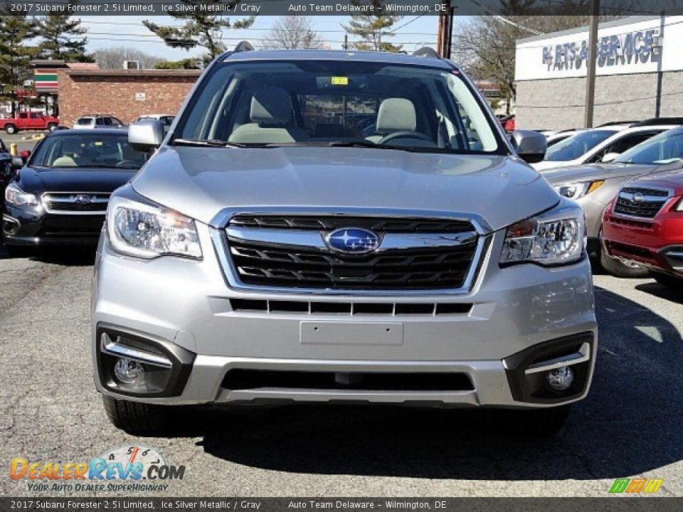 2017 Subaru Forester 2.5i Limited Ice Silver Metallic / Gray Photo #2