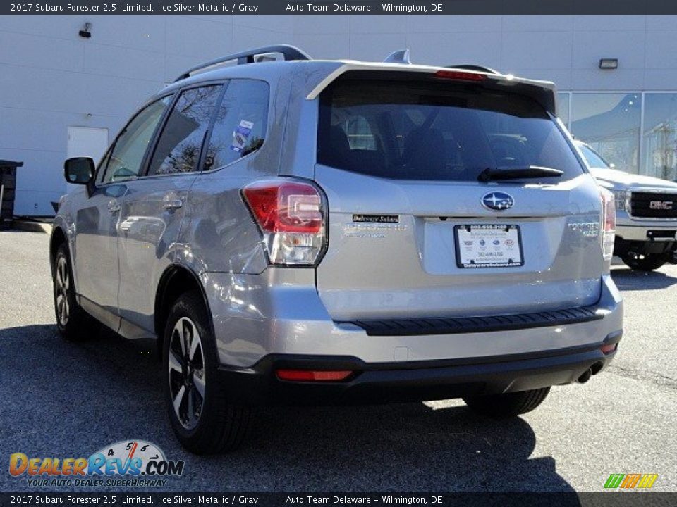 2017 Subaru Forester 2.5i Limited Ice Silver Metallic / Gray Photo #4