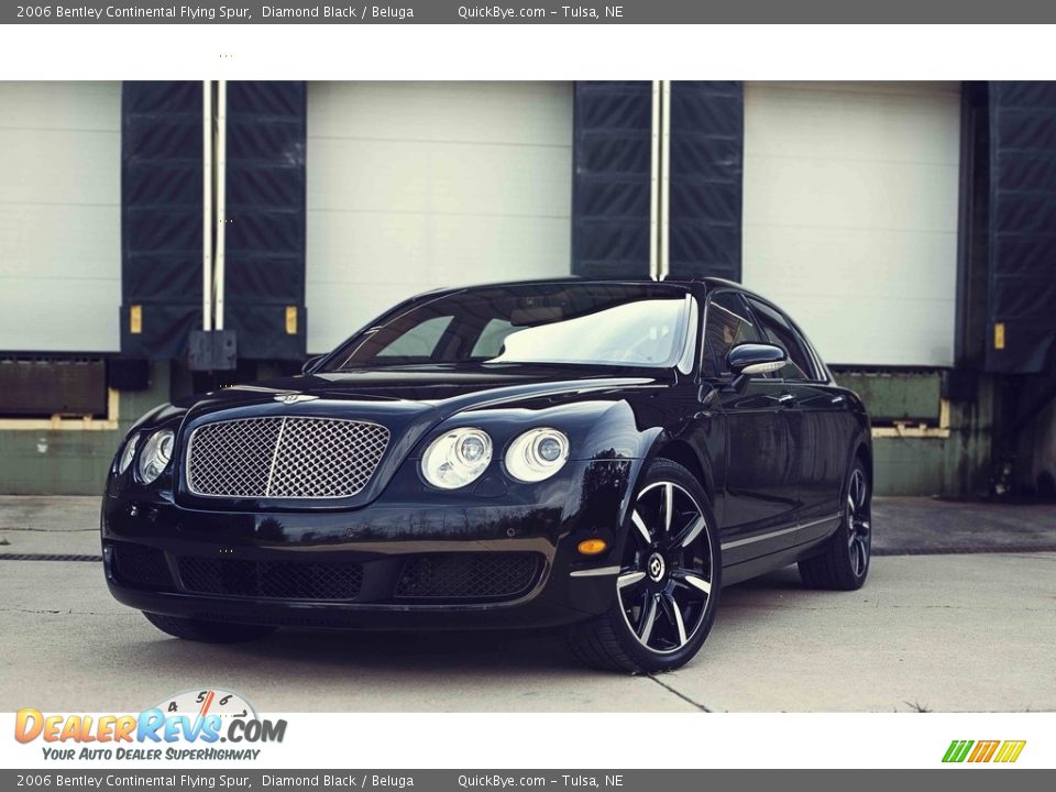 2006 Bentley Continental Flying Spur Diamond Black / Beluga Photo #1