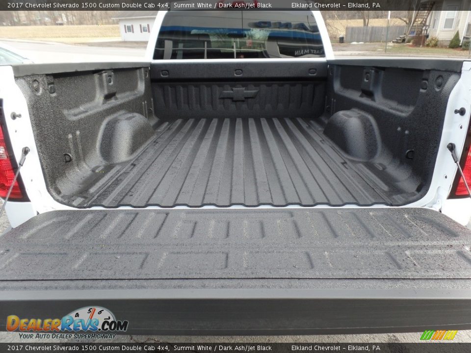 2017 Chevrolet Silverado 1500 Custom Double Cab 4x4 Summit White / Dark Ash/Jet Black Photo #13
