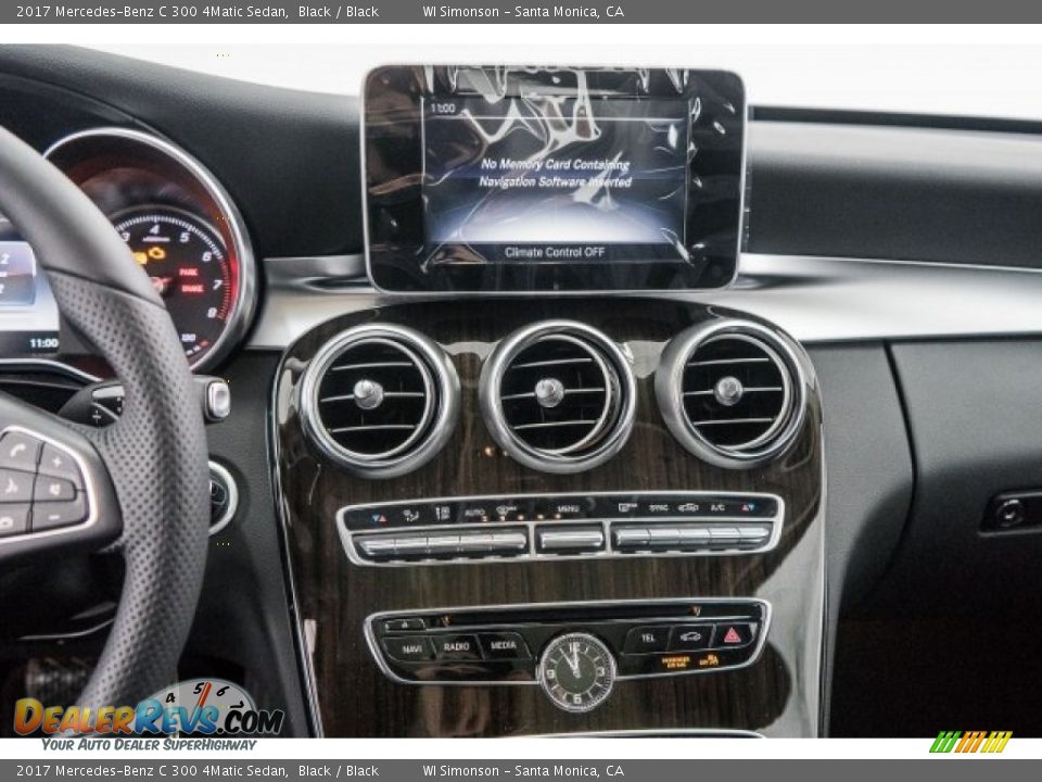 Controls of 2017 Mercedes-Benz C 300 4Matic Sedan Photo #8