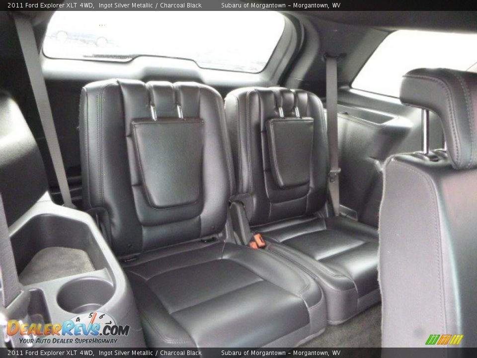 2011 Ford Explorer XLT 4WD Ingot Silver Metallic / Charcoal Black Photo #5