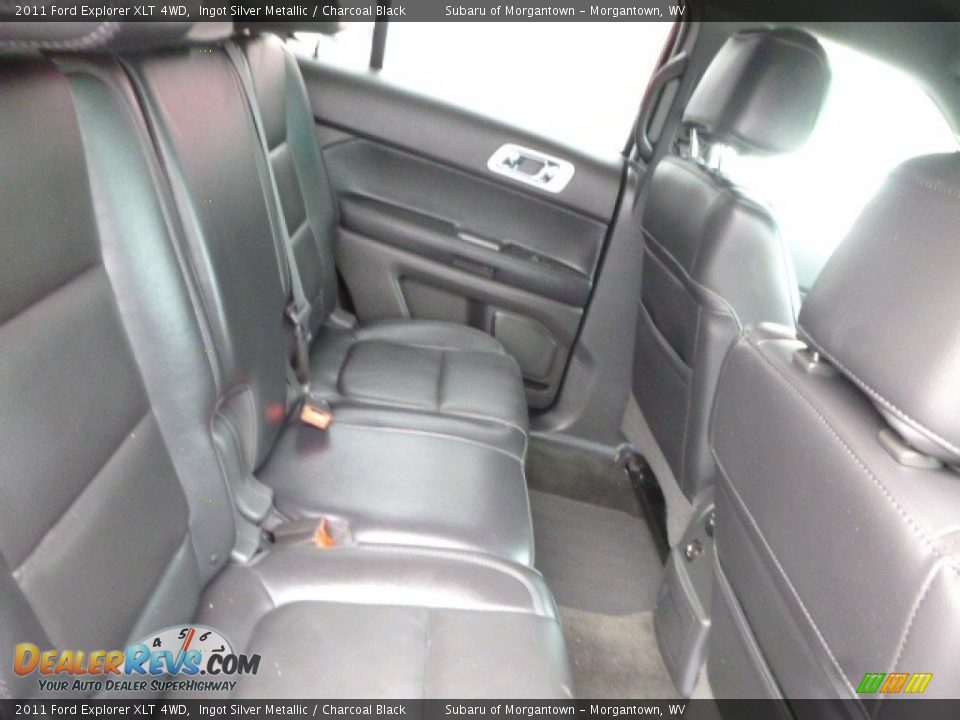 2011 Ford Explorer XLT 4WD Ingot Silver Metallic / Charcoal Black Photo #6