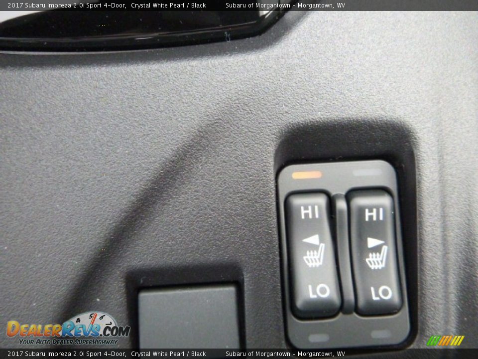 2017 Subaru Impreza 2.0i Sport 4-Door Crystal White Pearl / Black Photo #17