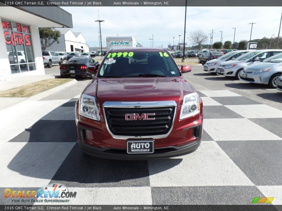 2016 GMC Terrain SLE Crimson Red Tintcoat / Jet Black Photo #2