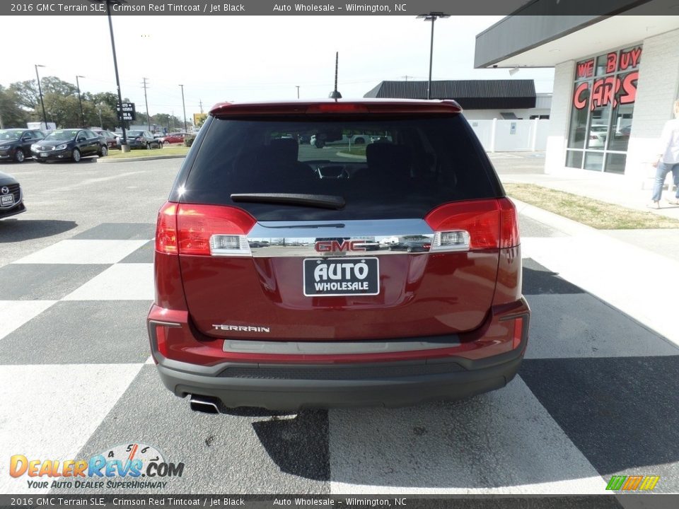 2016 GMC Terrain SLE Crimson Red Tintcoat / Jet Black Photo #4