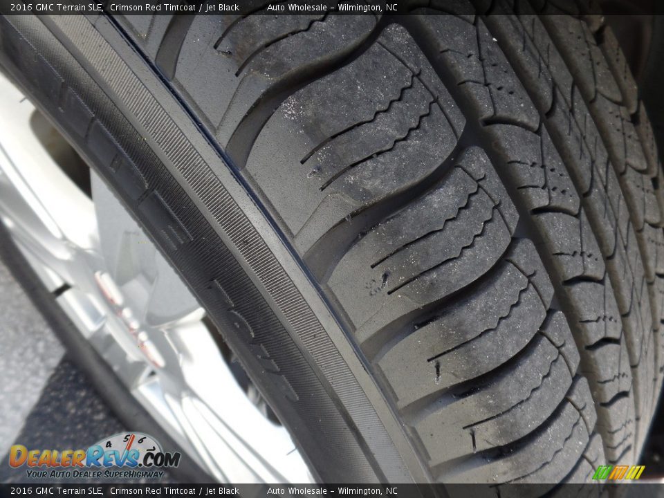 2016 GMC Terrain SLE Crimson Red Tintcoat / Jet Black Photo #9
