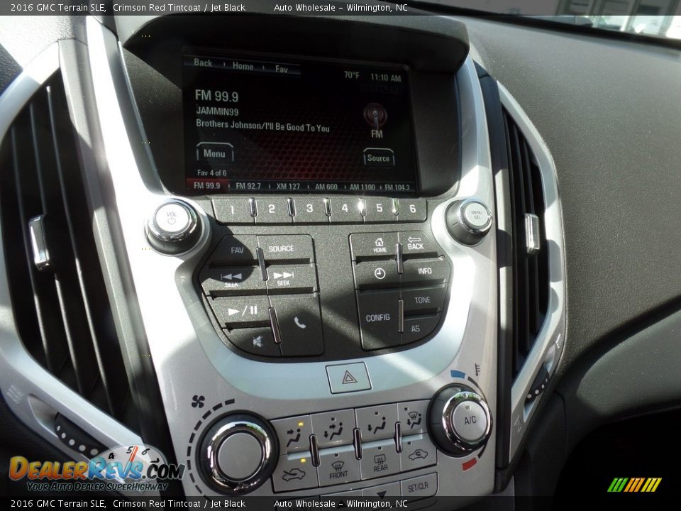 2016 GMC Terrain SLE Crimson Red Tintcoat / Jet Black Photo #17