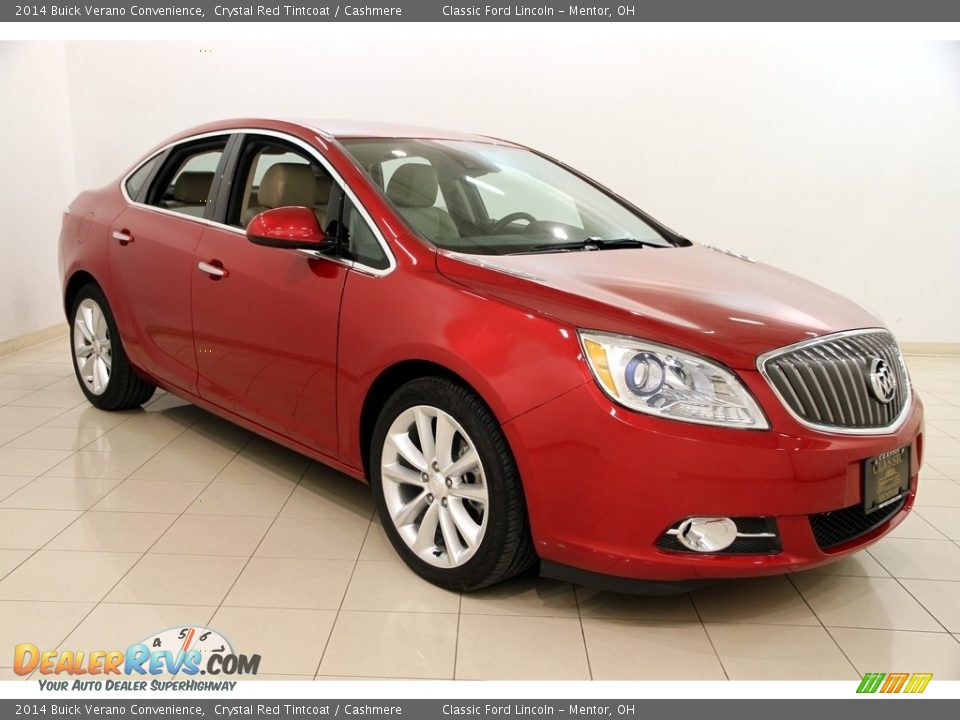 2014 Buick Verano Convenience Crystal Red Tintcoat / Cashmere Photo #1