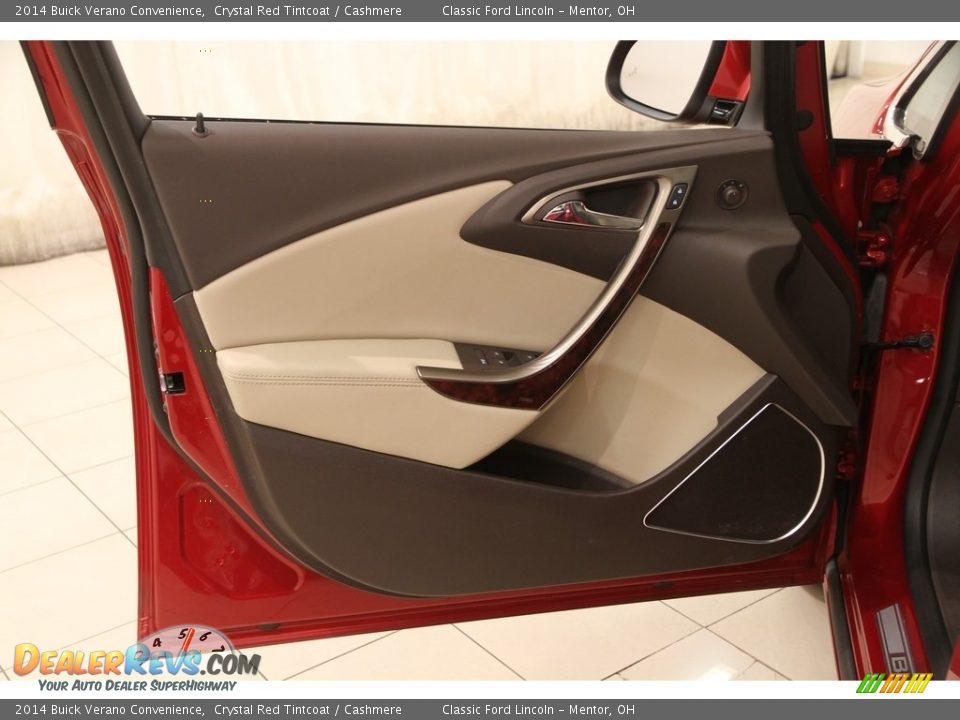 2014 Buick Verano Convenience Crystal Red Tintcoat / Cashmere Photo #4