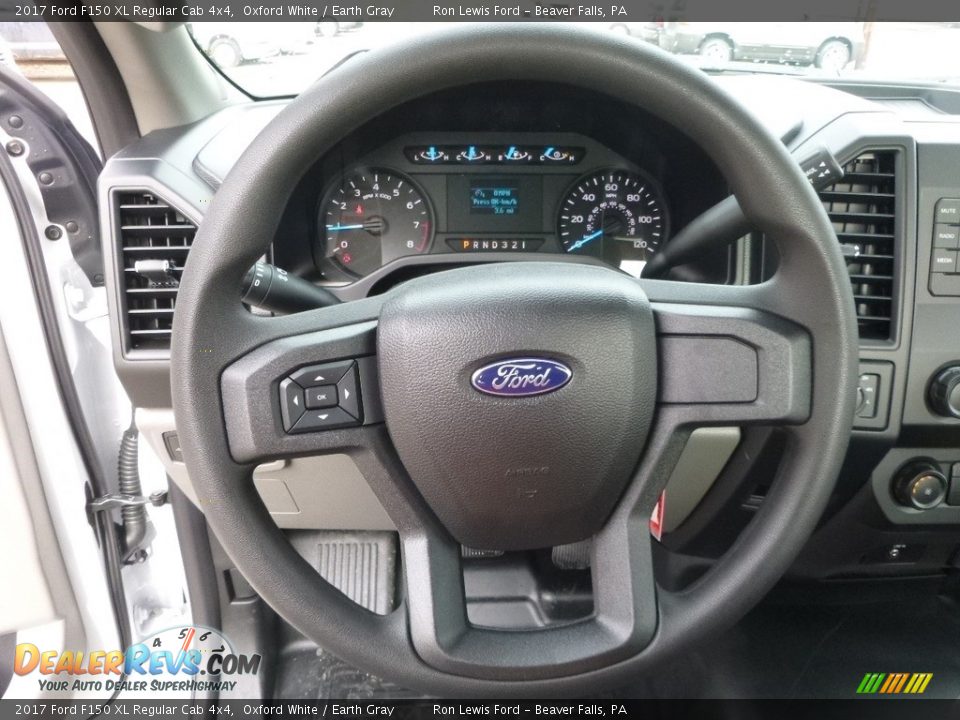 2017 Ford F150 XL Regular Cab 4x4 Steering Wheel Photo #17