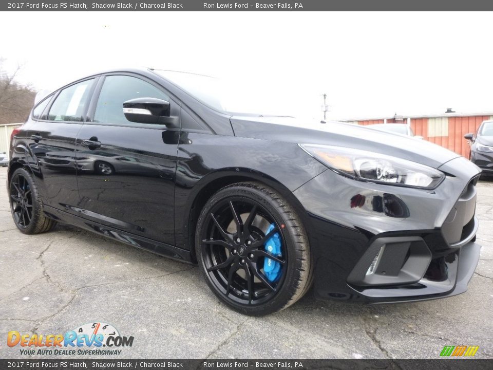 Shadow Black 2017 Ford Focus RS Hatch Photo #9