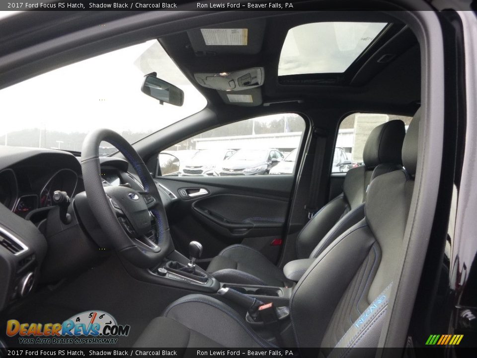 Front Seat of 2017 Ford Focus RS Hatch Photo #11