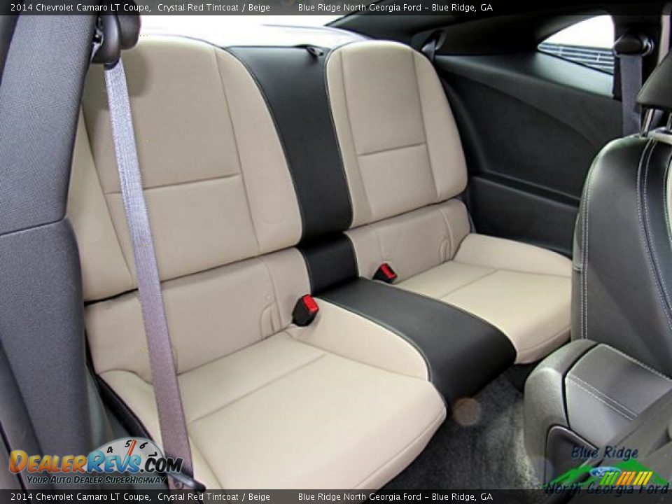 2014 Chevrolet Camaro LT Coupe Crystal Red Tintcoat / Beige Photo #14