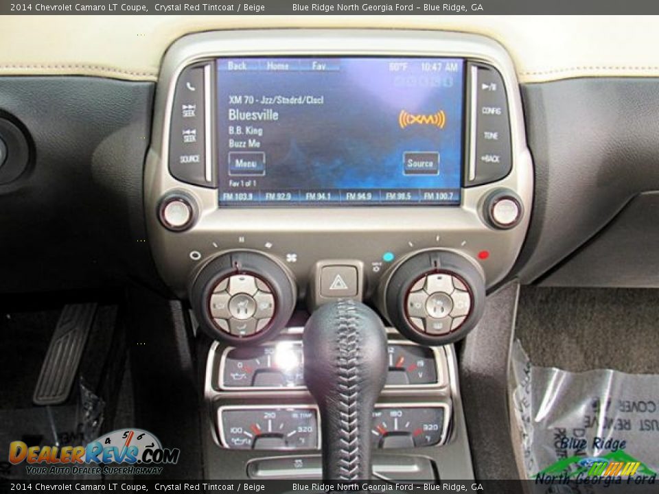 2014 Chevrolet Camaro LT Coupe Crystal Red Tintcoat / Beige Photo #19