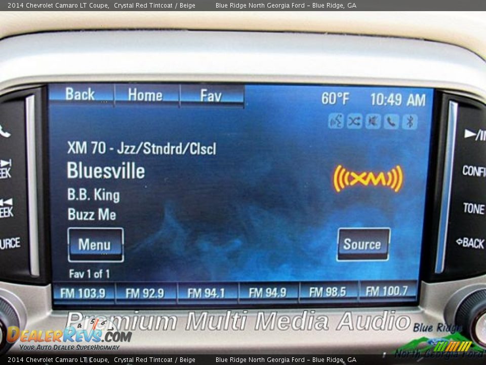 2014 Chevrolet Camaro LT Coupe Crystal Red Tintcoat / Beige Photo #23