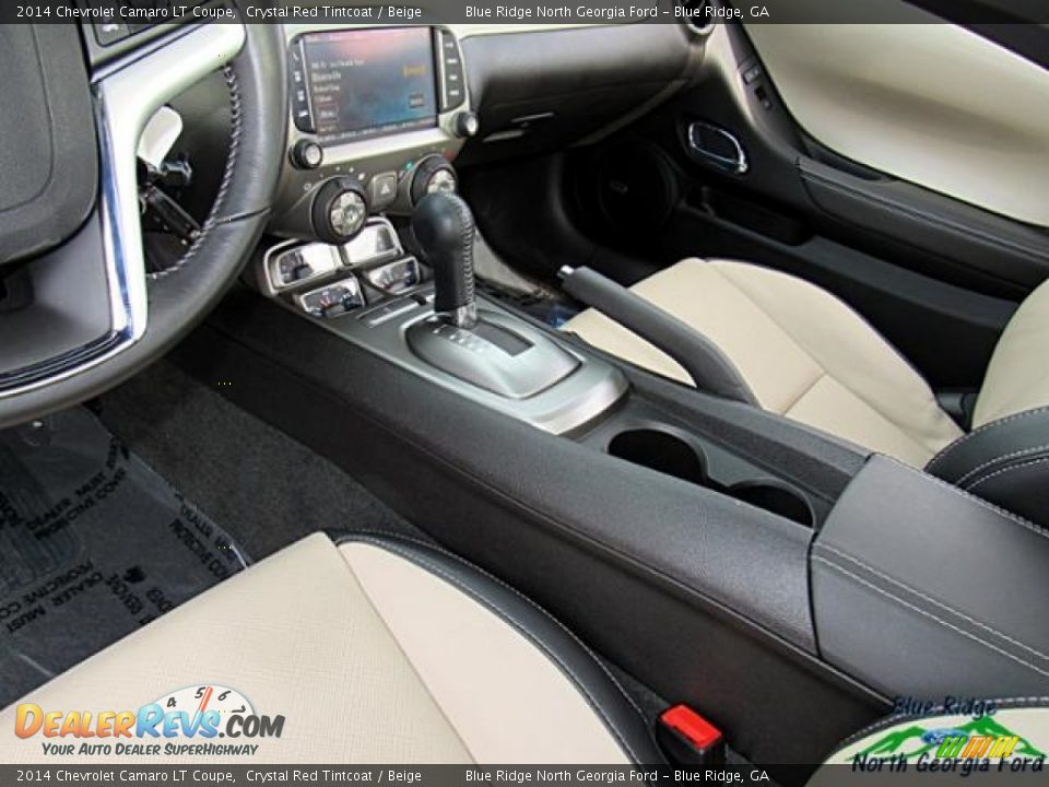 2014 Chevrolet Camaro LT Coupe Crystal Red Tintcoat / Beige Photo #29