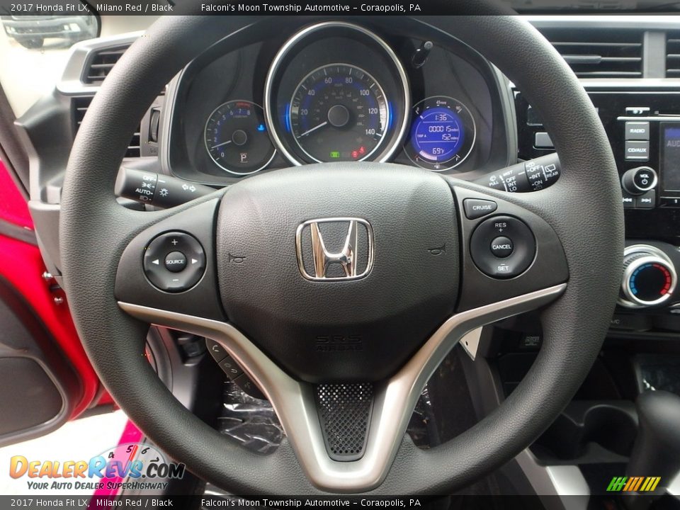 2017 Honda Fit LX Steering Wheel Photo #12