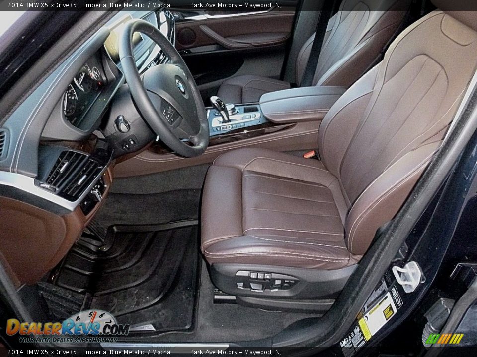 Front Seat of 2014 BMW X5 xDrive35i Photo #12