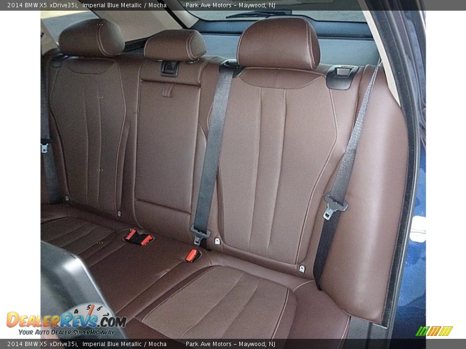 Rear Seat of 2014 BMW X5 xDrive35i Photo #16