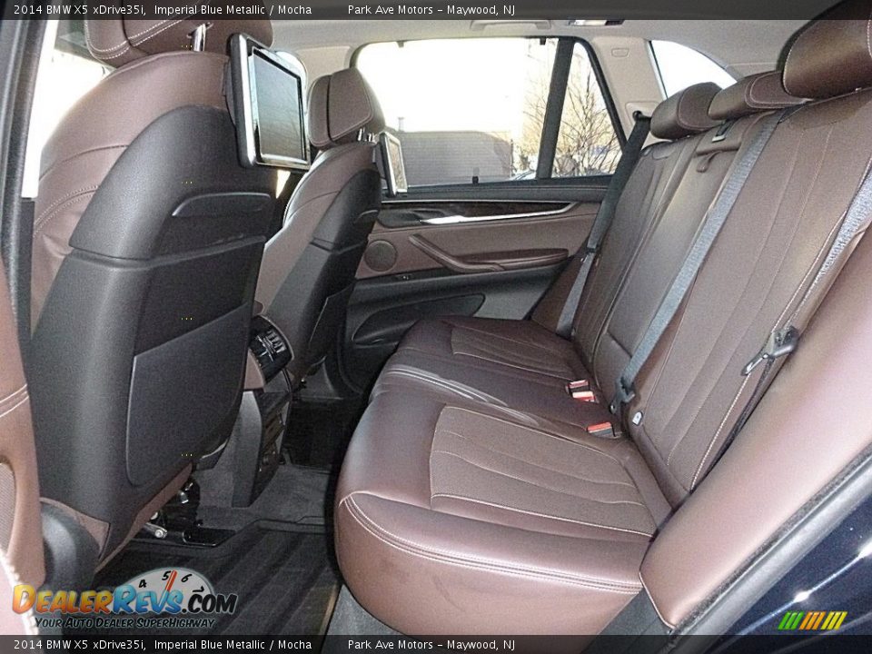 Rear Seat of 2014 BMW X5 xDrive35i Photo #18