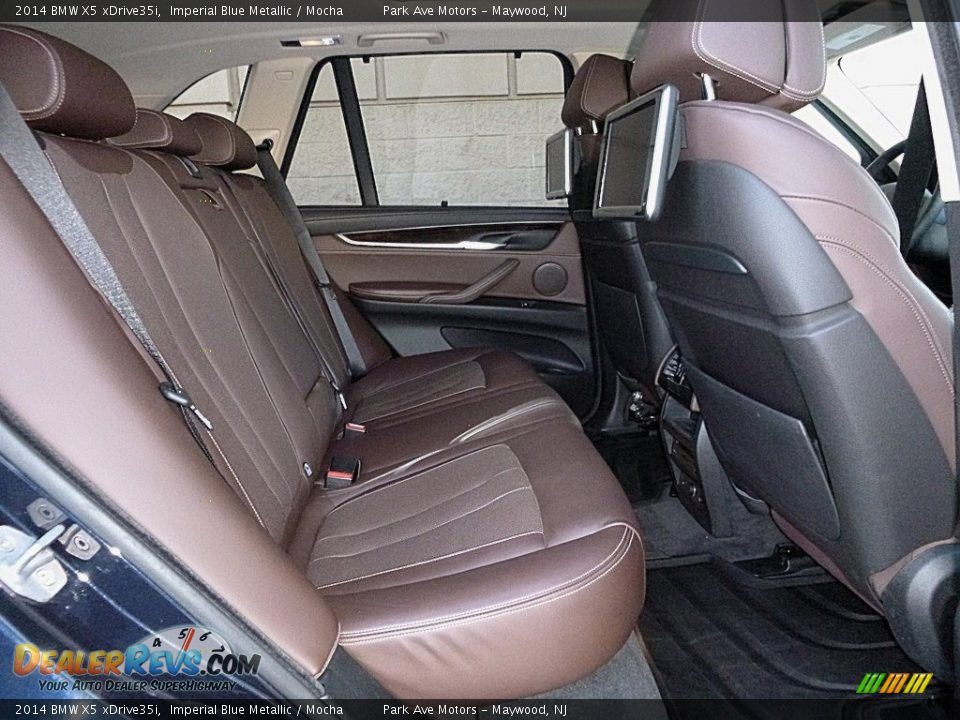 Rear Seat of 2014 BMW X5 xDrive35i Photo #27