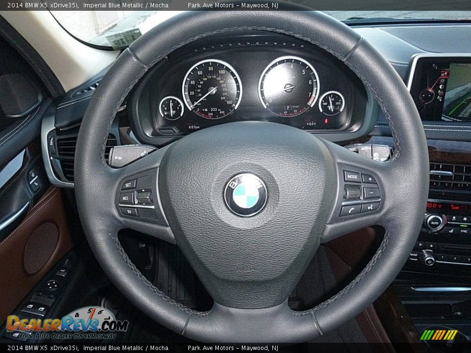 2014 BMW X5 xDrive35i Steering Wheel Photo #32