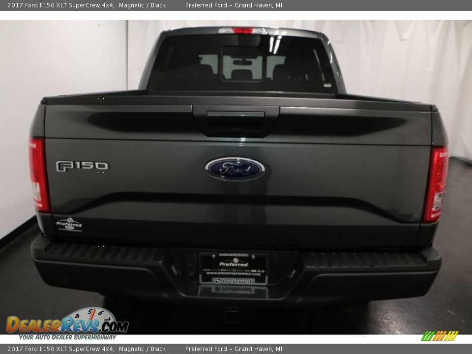 2017 Ford F150 XLT SuperCrew 4x4 Magnetic / Black Photo #9