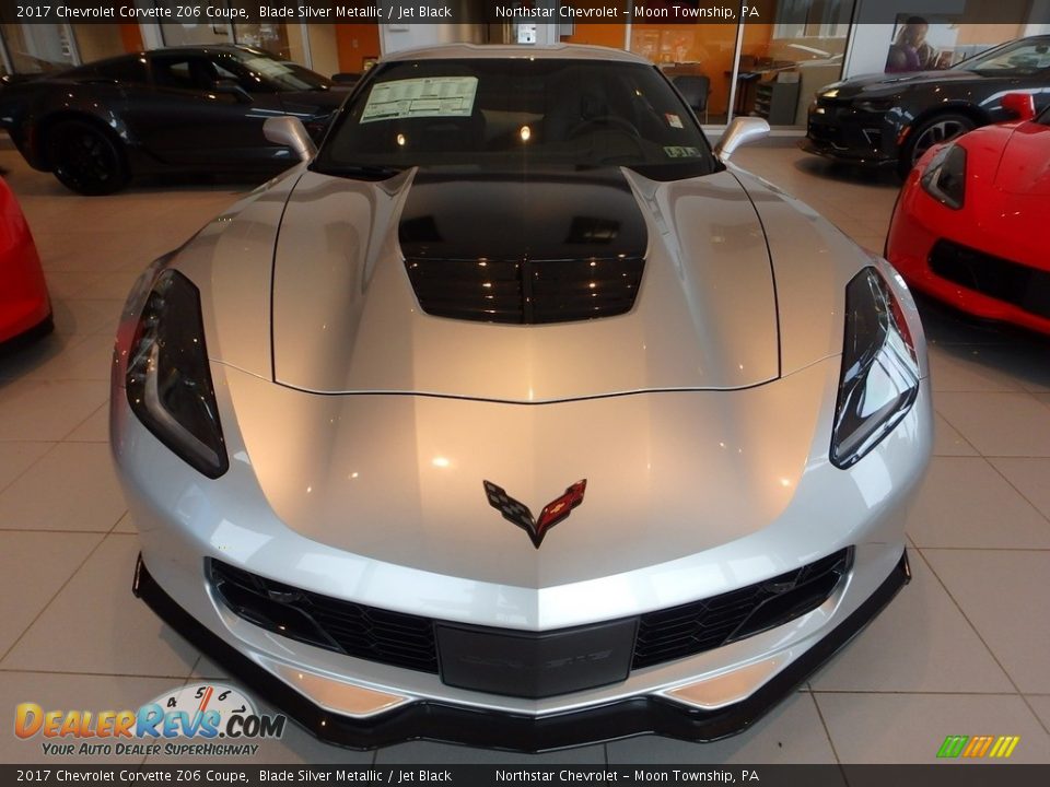 Blade Silver Metallic 2017 Chevrolet Corvette Z06 Coupe Photo #8