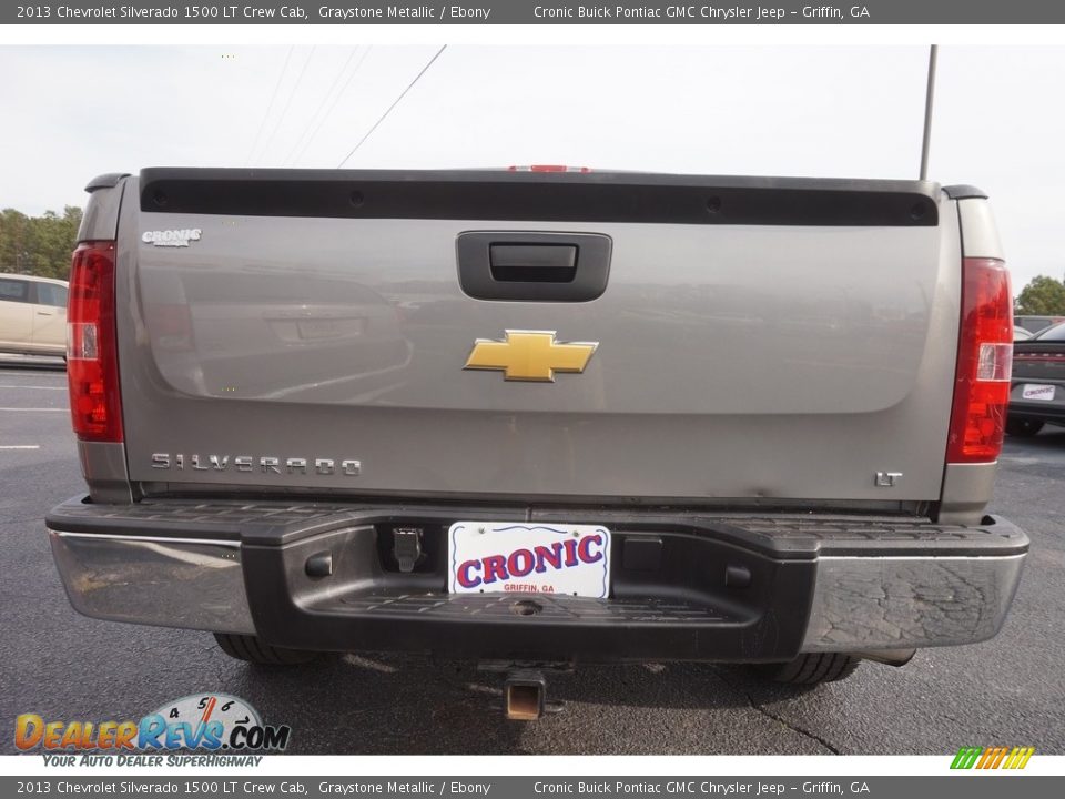 2013 Chevrolet Silverado 1500 LT Crew Cab Graystone Metallic / Ebony Photo #6