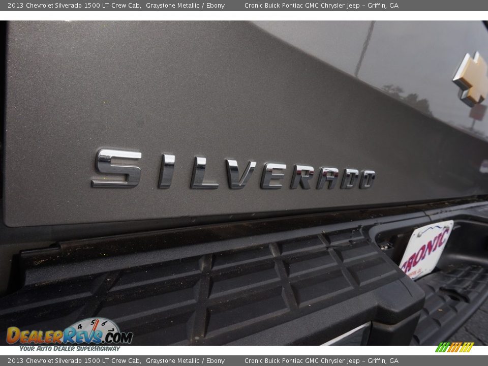 2013 Chevrolet Silverado 1500 LT Crew Cab Graystone Metallic / Ebony Photo #16