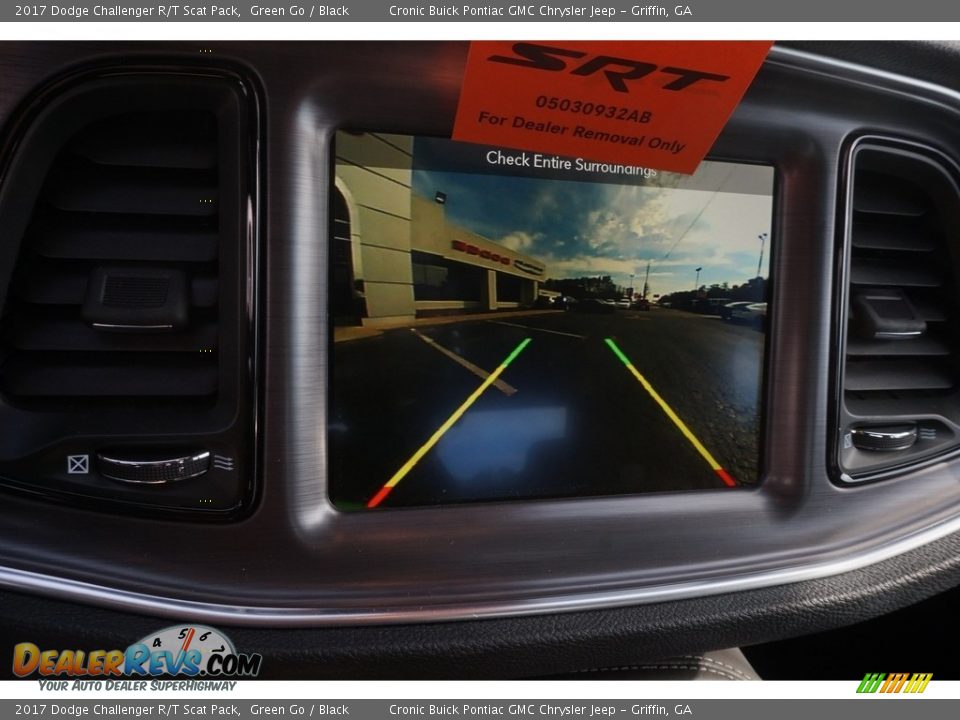 2017 Dodge Challenger R/T Scat Pack Green Go / Black Photo #17
