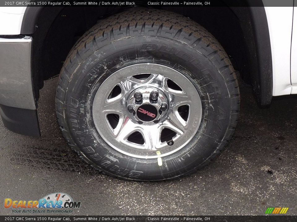 2017 GMC Sierra 1500 Regular Cab Summit White / Dark Ash/Jet Black Photo #5