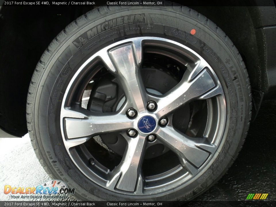 2017 Ford Escape SE 4WD Magnetic / Charcoal Black Photo #3