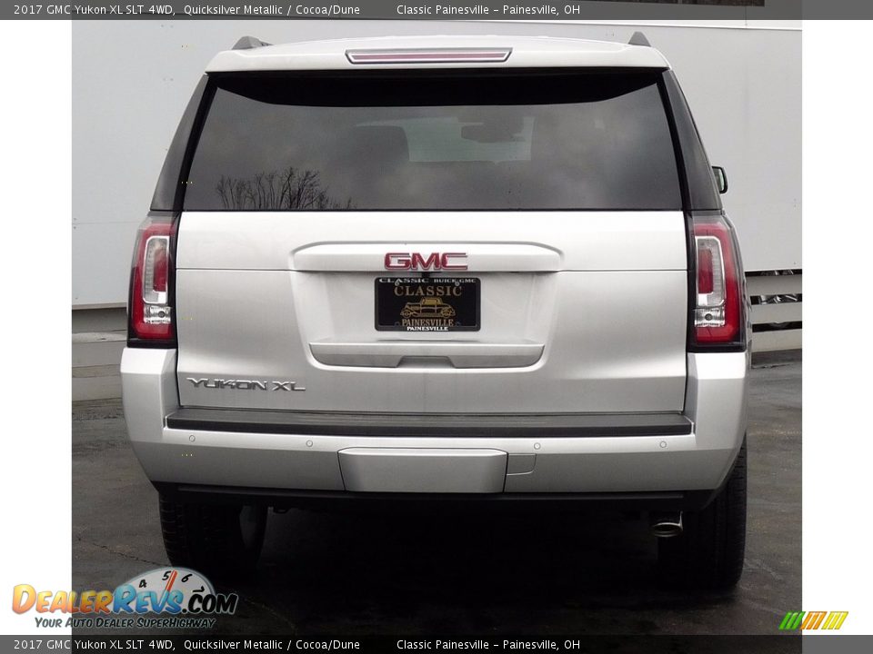 2017 GMC Yukon XL SLT 4WD Quicksilver Metallic / Cocoa/Dune Photo #3