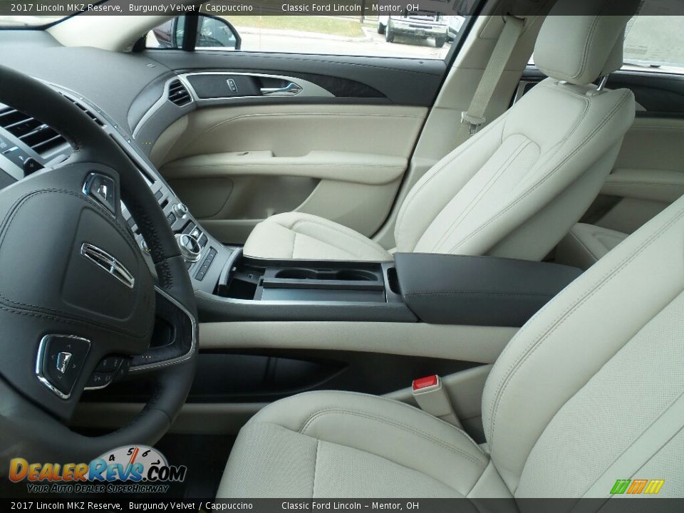 Front Seat of 2017 Lincoln MKZ Reserve Photo #6