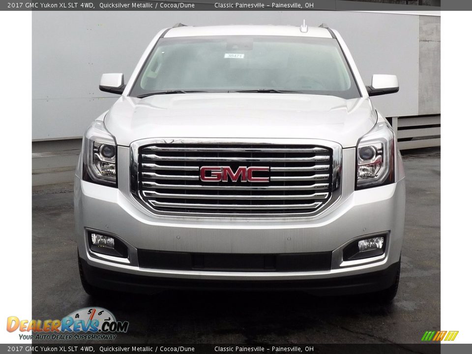 Quicksilver Metallic 2017 GMC Yukon XL SLT 4WD Photo #4
