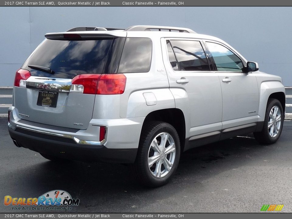 2017 GMC Terrain SLE AWD Quicksilver Metallic / Jet Black Photo #2