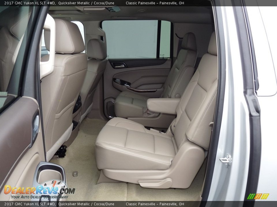 Rear Seat of 2017 GMC Yukon XL SLT 4WD Photo #7