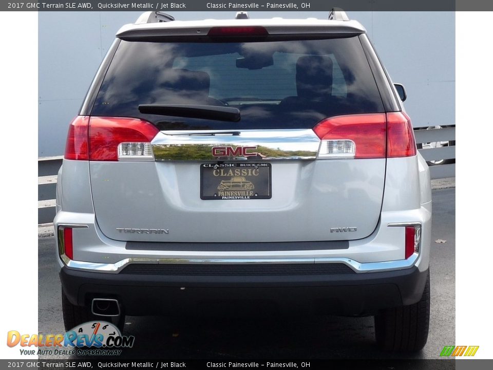 2017 GMC Terrain SLE AWD Quicksilver Metallic / Jet Black Photo #3