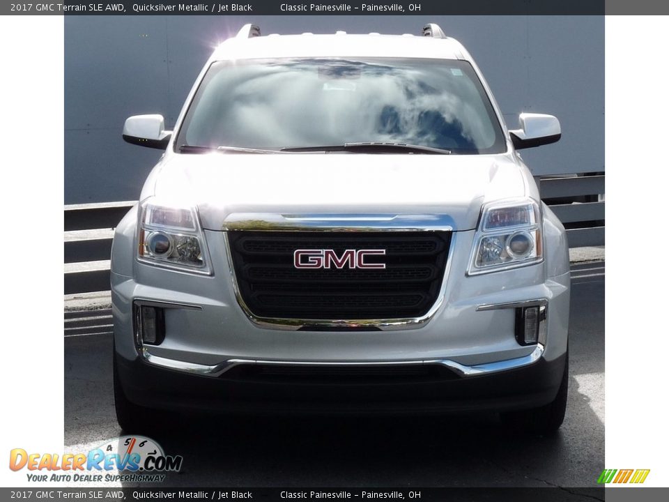 2017 GMC Terrain SLE AWD Quicksilver Metallic / Jet Black Photo #4