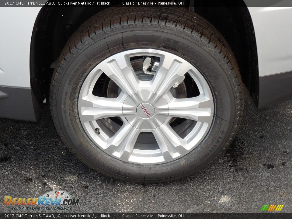 2017 GMC Terrain SLE AWD Quicksilver Metallic / Jet Black Photo #5