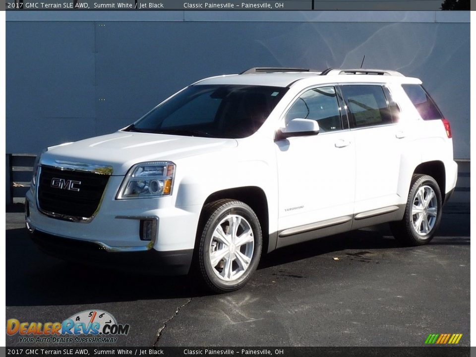 2017 GMC Terrain SLE AWD Summit White / Jet Black Photo #1