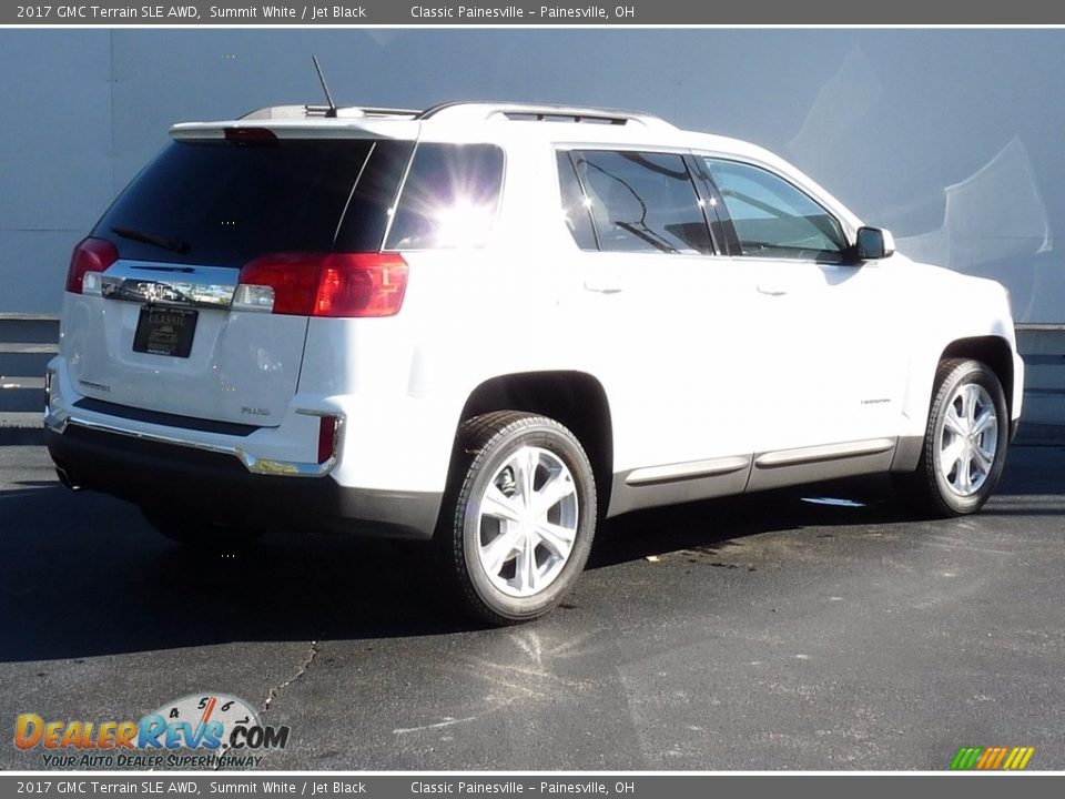 2017 GMC Terrain SLE AWD Summit White / Jet Black Photo #2