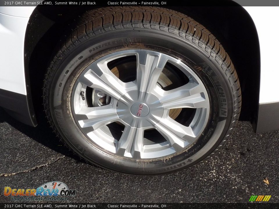 2017 GMC Terrain SLE AWD Summit White / Jet Black Photo #5