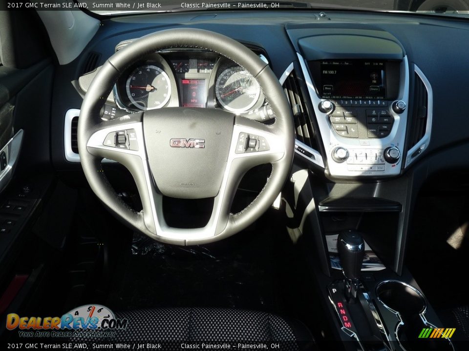 2017 GMC Terrain SLE AWD Summit White / Jet Black Photo #8